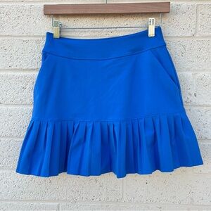 Under armour blue pleated skirt